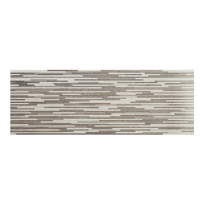 Minnesota Pearl Gloss Decor Wall Tile - 250 x 700mm Large Image