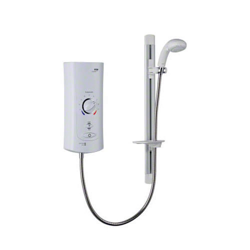 Mira - Advance ATL Extra 9.0kw Thermostatic Electric Shower - White & Chrome - 1.1643.009 Large Imag