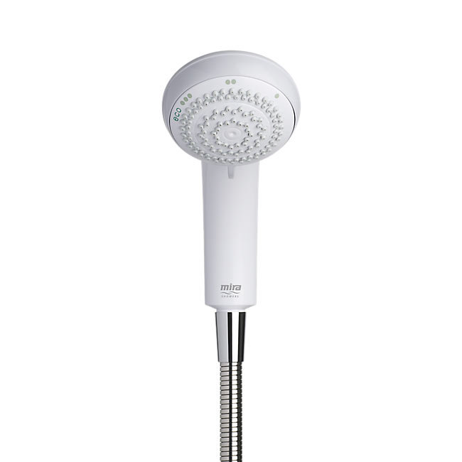 Mira - Advance ATL Flex 9.0kw Thermostatic Electric Shower - White & Chrome - 1.1643.005  Newest Large Image