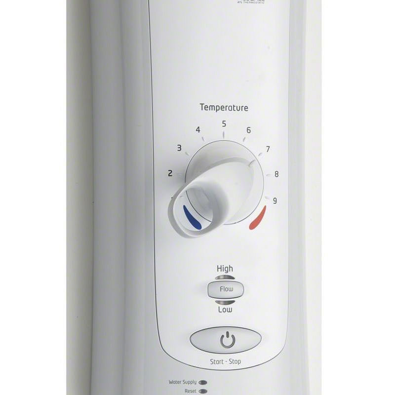 Mira - Advance ATL Flex Extra Wireless 9.0kw Thermostatic Electric Shower - White & Chrome at 