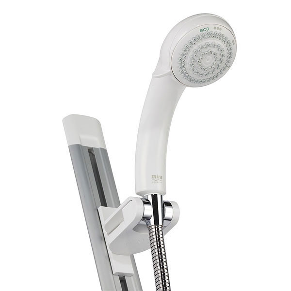 Mira - Advance ATL Memory Control 9.0kw Thermostatic Electric Shower - White & Chrome - 1.1643.007 Profile Large Image