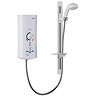 Mira - Advance ATL Memory Control 9.8kw Thermostatic Electric Shower - White & Chrome - 1.1643.008 Large Image