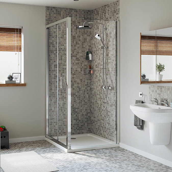 Mira Agile Sense ERD+ Thermostatic Bar Shower Mixer - 1.1736.414 In Bathroom Large Image