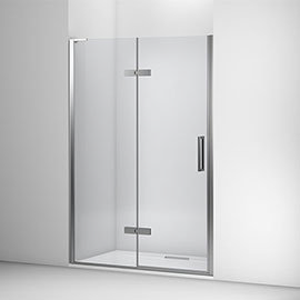 Mira Ascend Alcove Hinged Shower Door Medium Image