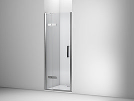 Mira Ascend Alcove Hinged Shower Door - 800mm Large Image