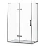 Mira Ascend Hinge Shower Door Corner  Profile Large Image