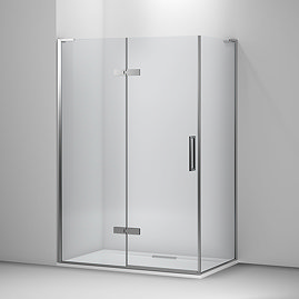Mira Ascend Hinge Shower Door Corner Large Image