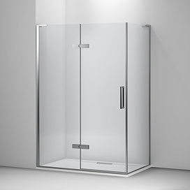 Mira Ascend Hinge Shower Door Corner Large Image