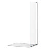 Mira Ascend Wetroom Divider Side Panel  Profile Large Image