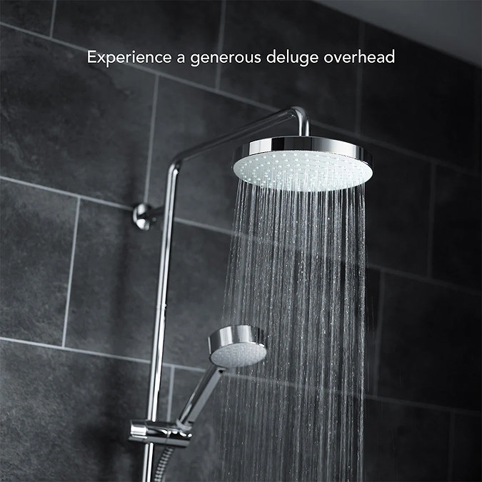Mira Azora Dual 9.8 KW Electric Shower - Frosted Glass - 1.1634.156  Standard Large Image