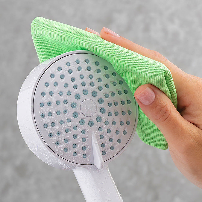 Mira Beat Four Spray Showerhead - White - 2.1703.010 Standard Large Image
