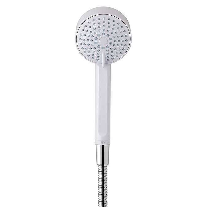 Mira Beat Four Spray Showerhead - White - 2.1703.010 Large Image