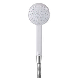 Mira Beat Single Spray Showerhead - White - 2.1703.009 Medium Image