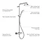 Mira Coda Pro ERD Thermostatic Bar Shower Mixer - Chrome - 1.1836.006  Profile Large Image