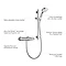 Mira Coda Pro EV Thermostatic Bar Shower Mixer - Chrome - 1.1836.005  Profile Large Image