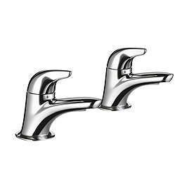 Mira Comfort Basin Pillar Taps - 2.1818.002 Large Image