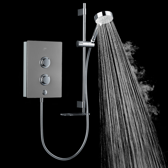 Mira Decor 8.5kW Warm Silver Electric Shower