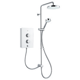 Mira Decor Dual 10.8kW White Electric Shower