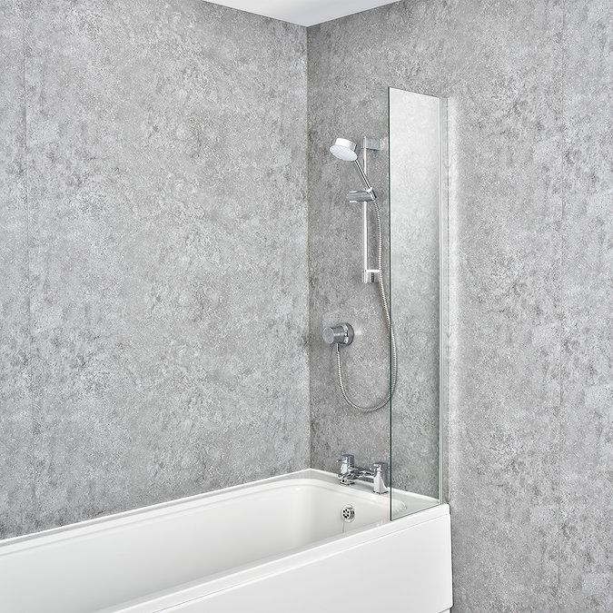 Mira Elevate Static Panel Bathscreen 300mm