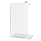 Mira Elevate Wetroom Divider Panel Large Image