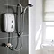 Mira - Elite ST 9.8kw Electric Shower - Satin Chrome - 1.1674.001 Profile Large Image