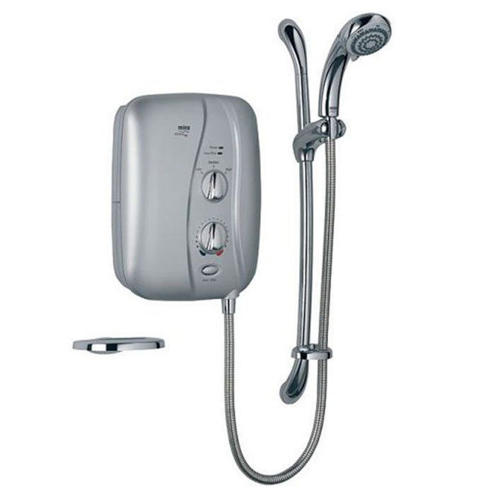 Mira - Elite ST 9.8kw Electric Shower - Satin Chrome - 1.1674.001 Large Image