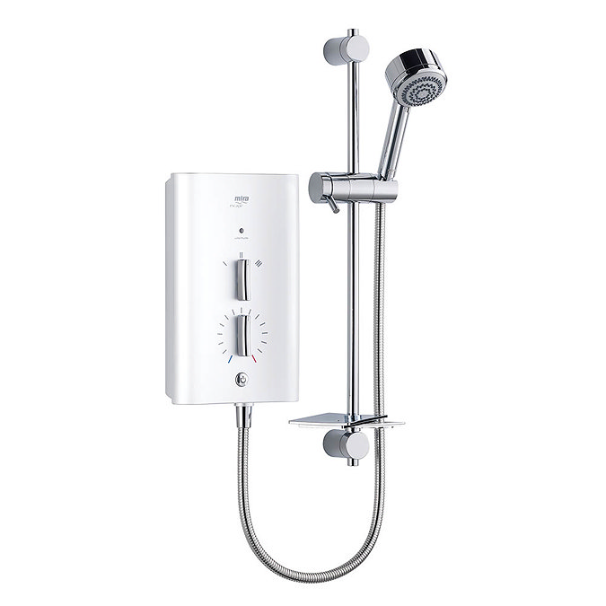 Mira Escape 9.8kw Thermostatic Electric Shower - White - 1.1563.805 Large Image