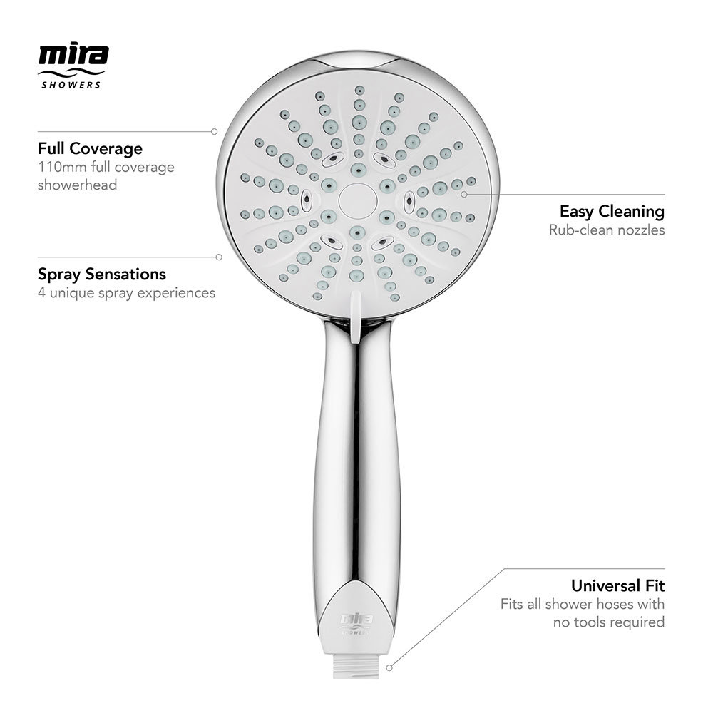 Mira Event XS Dual Outlet Thermostatic Power Shower 1.1532.425