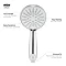 Mira Event XS Dual Outlet Thermostatic Power Shower - 1.1532.425  In Bathroom Large Image