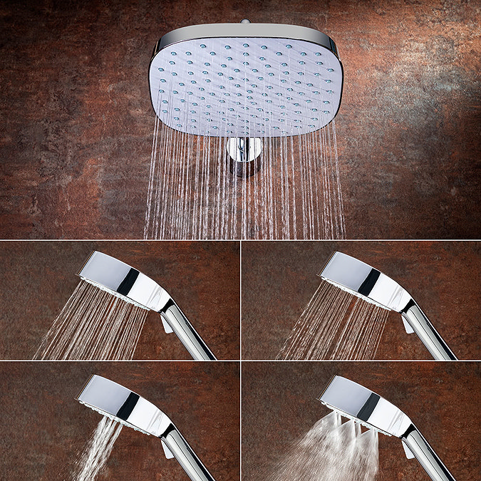 Mira Evoco Dual Outlet Chrome Thermostatic Mixer Shower - 1.1967.002  Standard Large Image