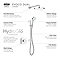 Mira Evoco Dual Outlet Chrome Thermostatic Mixer Shower - 1.1967.002  Newest Large Image