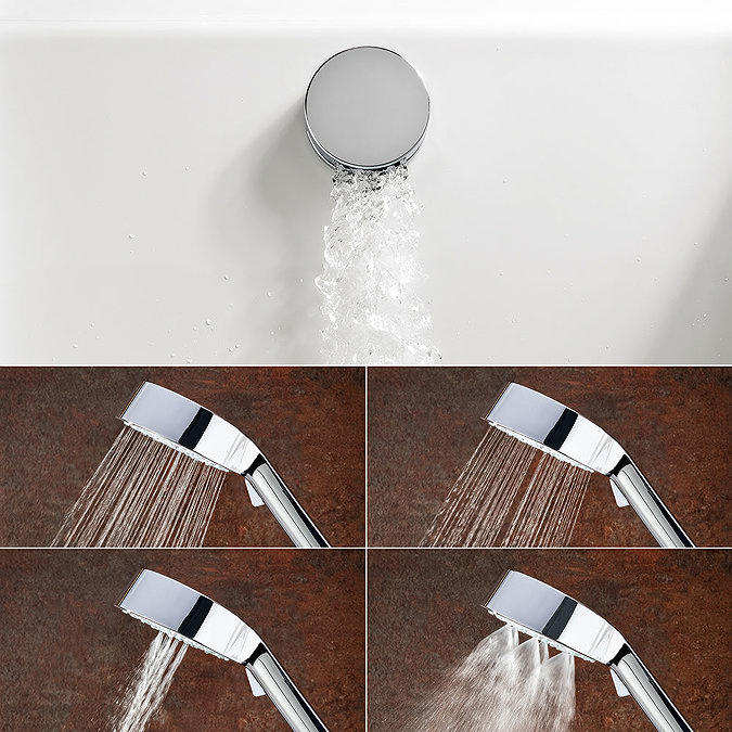 Mira Evoco Dual Outlet Chrome Thermostatic Mixer Shower with Bathfill - 1.1967.006  Standard Large I