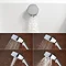 Mira Evoco Dual Outlet Chrome Thermostatic Mixer Shower with Bathfill - 1.1967.006 Standard Large I