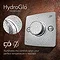 Mira Evoco Dual Outlet Chrome Thermostatic Mixer Shower with Bathfill - 1.1967.006 additional Large