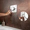 Mira Evoco Dual Outlet Chrome Thermostatic Mixer Shower with Bathfill - 1.1967.006 Newest Large Ima