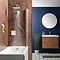 Mira Evoco Triple Outlet Brushed Nickel Thermostatic Mixer Shower with Bathfill - 1.1967.011 Large I