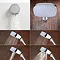 Mira Evoco Triple Outlet Chrome Thermostatic Mixer Shower with Bathfill - 1.1967.009 Feature Large