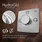 Mira Evoco Triple Outlet Chrome Thermostatic Mixer Shower with Bathfill - 1.1967.009 additional Lar