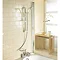 Mira - Extra Thermostatic Shower Mixer - White and Chrome - 1.0.122.25.2 Profile Large Image