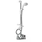 Mira - Extra Thermostatic Shower Mixer - White and Chrome - 1.0.122.25.2 Large Image
