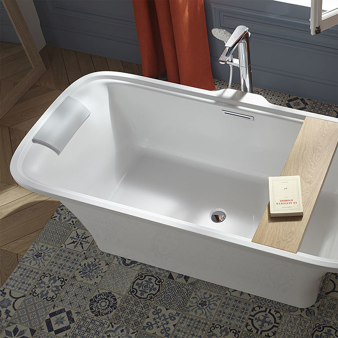 Mira Flight 1800 x 800mm Freestanding Bath - C1.1842.354.WH  Profile Large Image