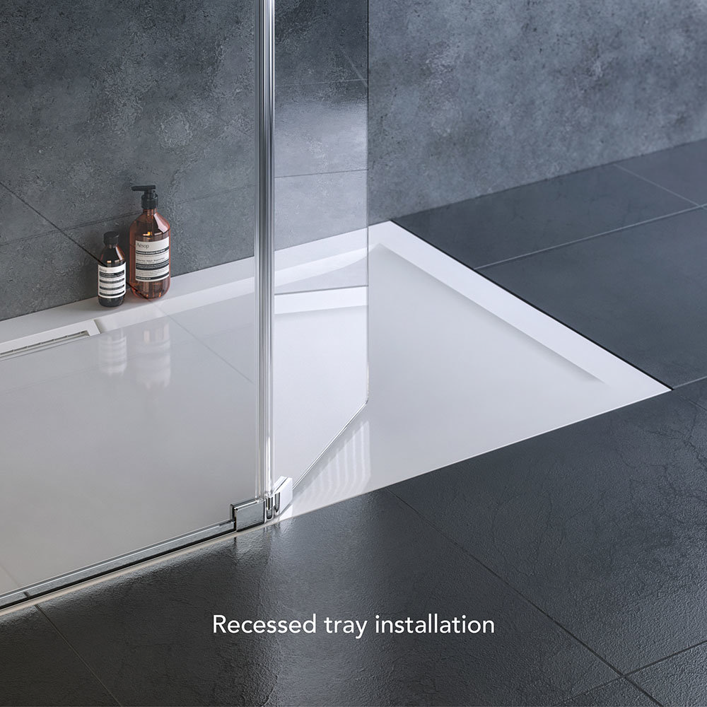 Mira Flight Level Rectangular Shower Tray