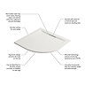 Mira Flight Level Safe 900 x 900mm Anti-Slip White Quadrant Shower Tray  additional Large Image