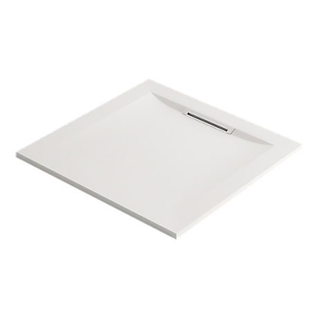 Mira Flight Level Safe Anti-Slip White Square Shower Tray Large Image