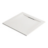 Mira Flight Level Safe Anti-Slip White Square Shower Tray Large Image