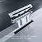 Mira Flight Level Square Shower Tray Profile Large Image
