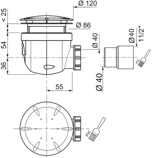 Mira Flight Low Rectangular Shower Tray