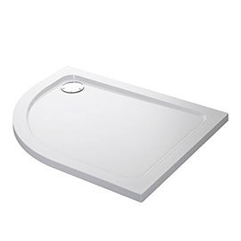 Mira Flight Low Right Hand Offset Quadrant Shower Tray Medium Image