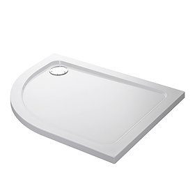 Mira Flight Low Right Hand Offset Quadrant Shower Tray Large Image