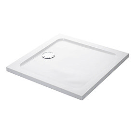 Mira Flight Low Square Shower Tray Large Image